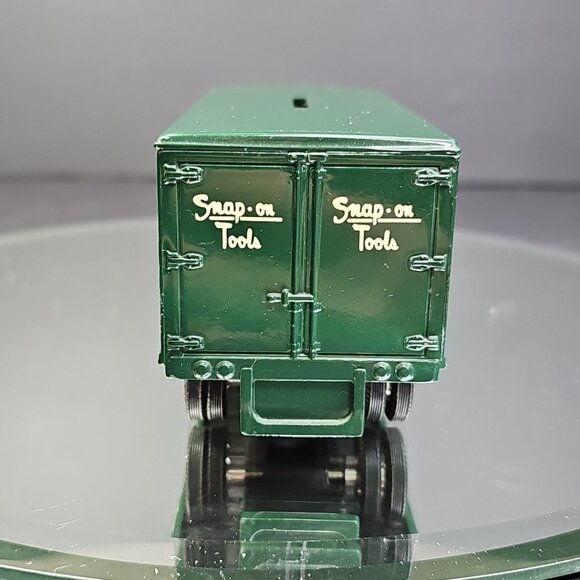 Ertl Snap-On 1948 Diamond T Tractor Trailer Die-Cast Metal Coin Bank Read - Picture 6 of 13
